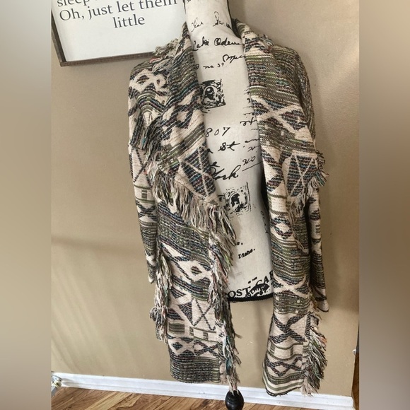 Zara Basic woman’s cardigan earthy colors size M-L - Picture 3 of 9